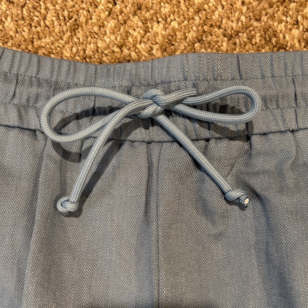 Halara Blue Drawstring Lounge Shorts Size L NWT Casual Athleisure (E/118) - Picture 2 of 5